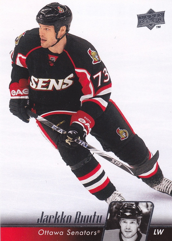 Hockey card Jarkko Ruutu