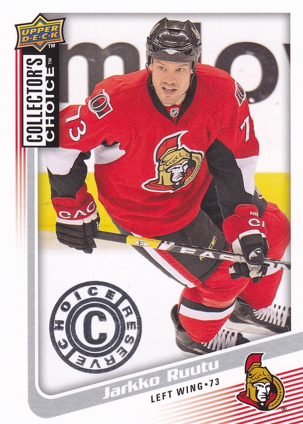 Hockey card Jarkko Ruutu