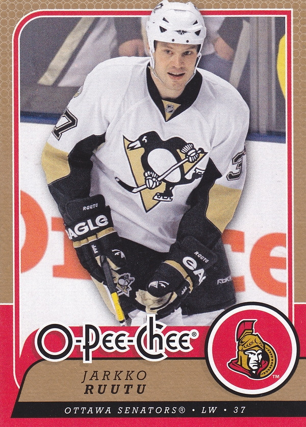 Hockey card Jarkko Ruutu