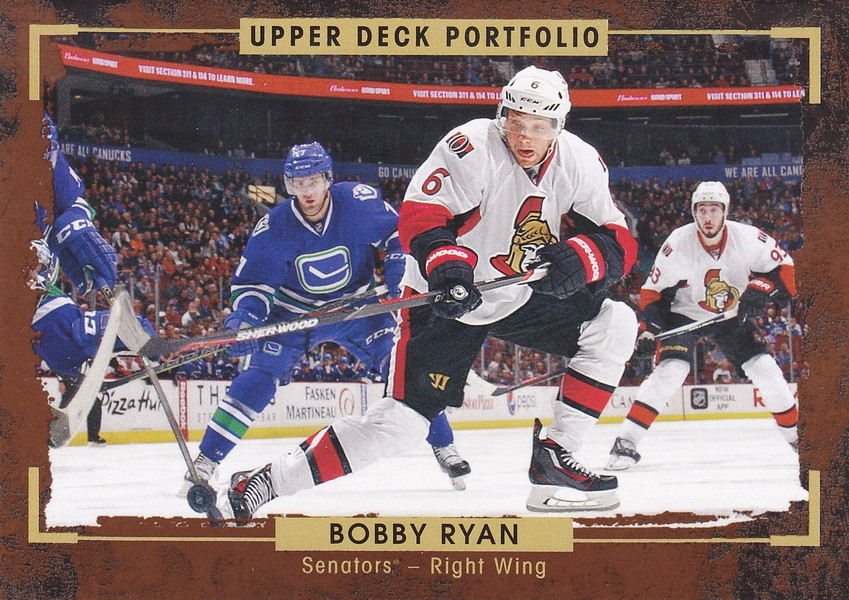 Hockey card Bobby Ryan