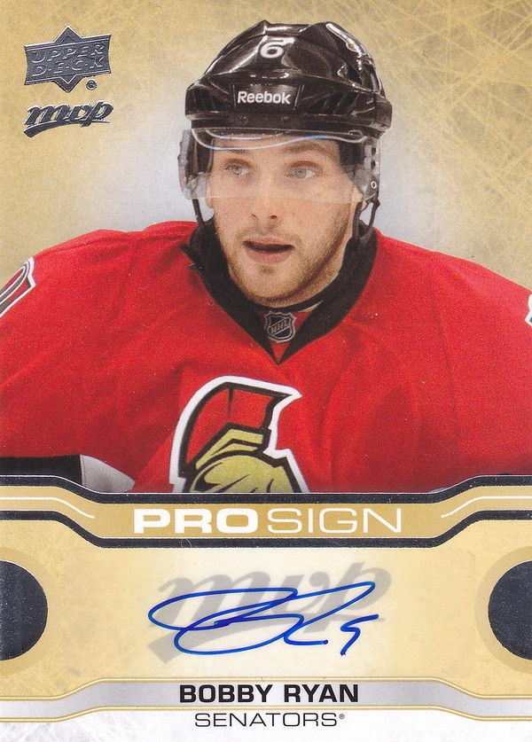 Hockey card Bobby Ryan
