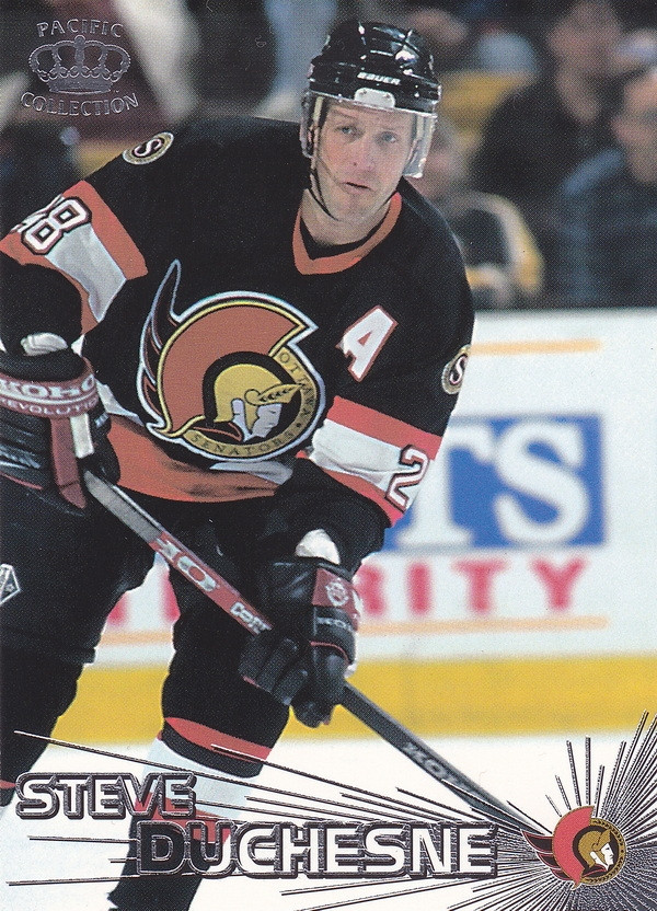 Hockey card Steve Duchesne