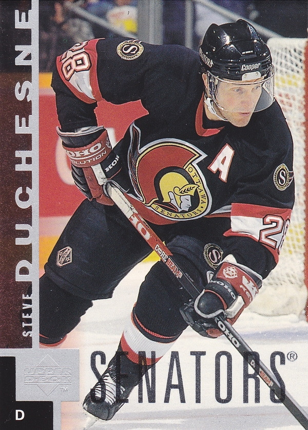 Hockey card Steve Duchesne