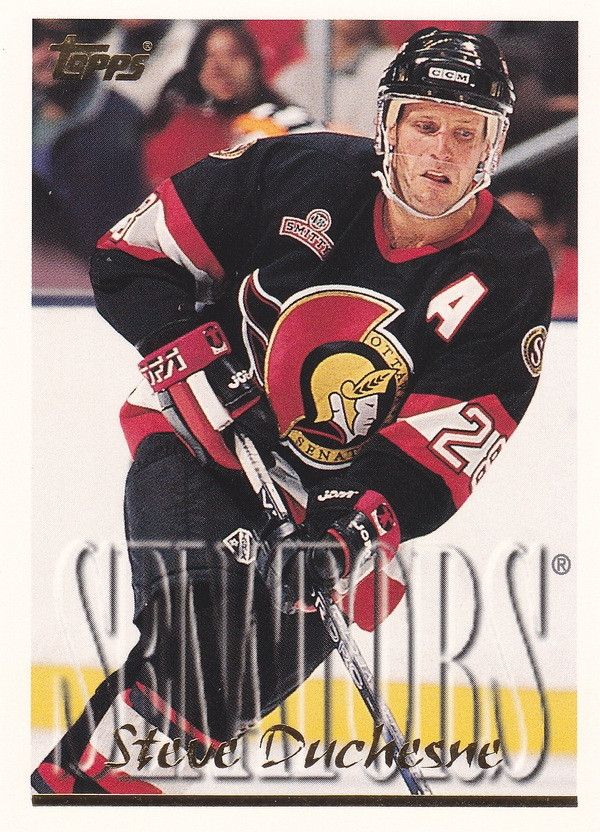 Hockey card Steve Duchesne