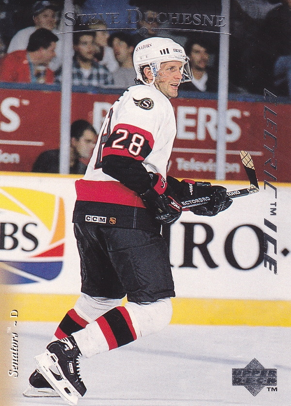 Hockey card Steve Duchesne