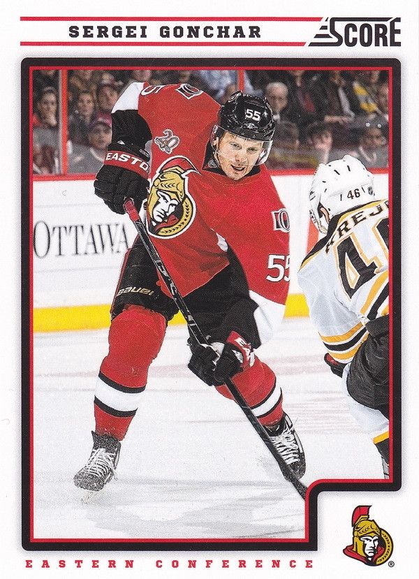 Hockey card Sergei Gonchar