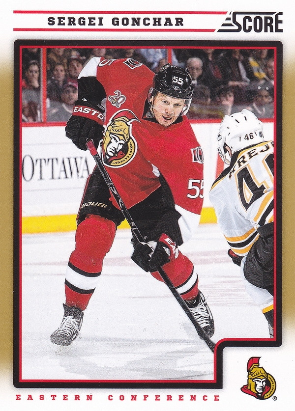 Hockey card Sergei Gonchar