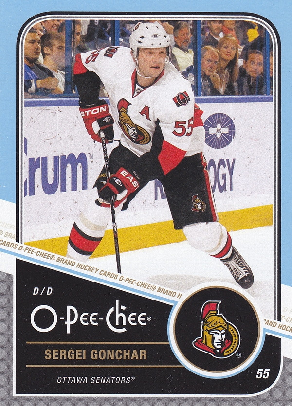 Hockey card Sergei Gonchar