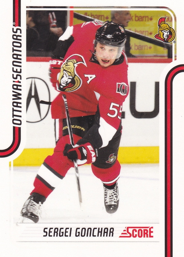 Hockey card Sergei Gonchar