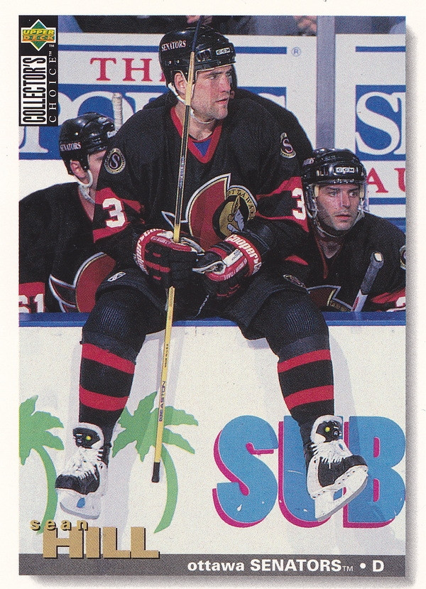 Hockey card Sean Hill