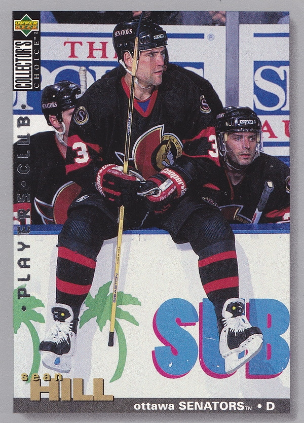 Hockey card Sean Hill