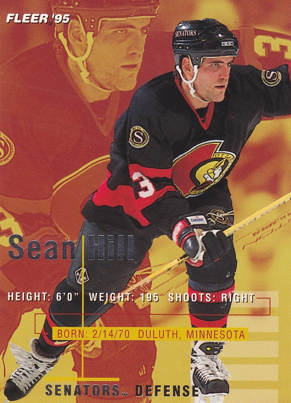 Hockey card Sean Hill