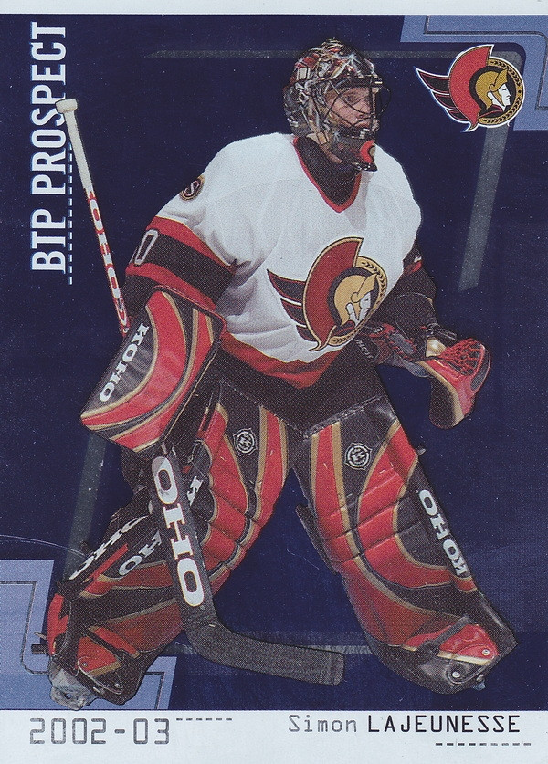 Hockey card Simon LaJeunesse
