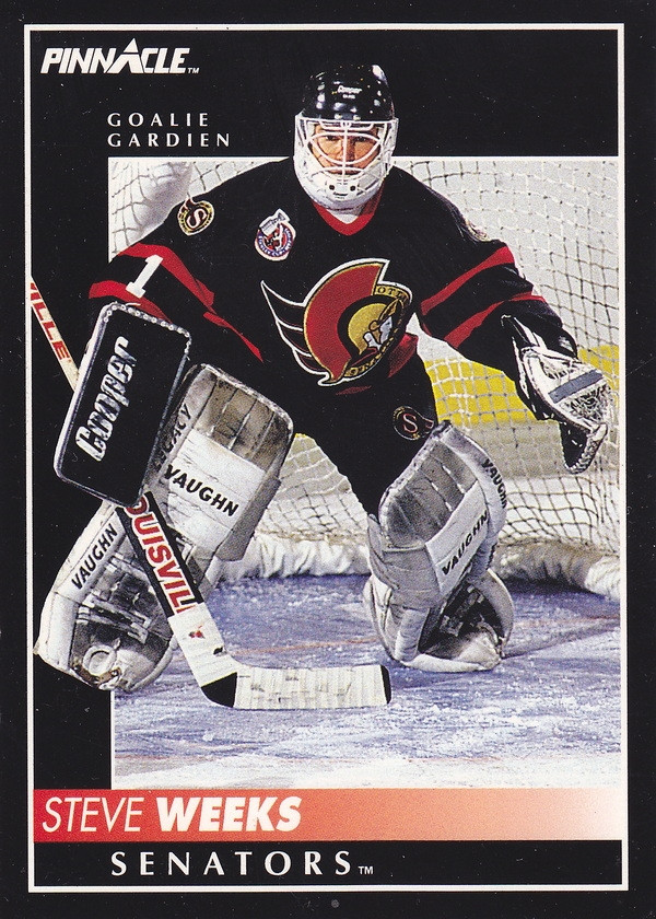 Hockey card Steve Weeks