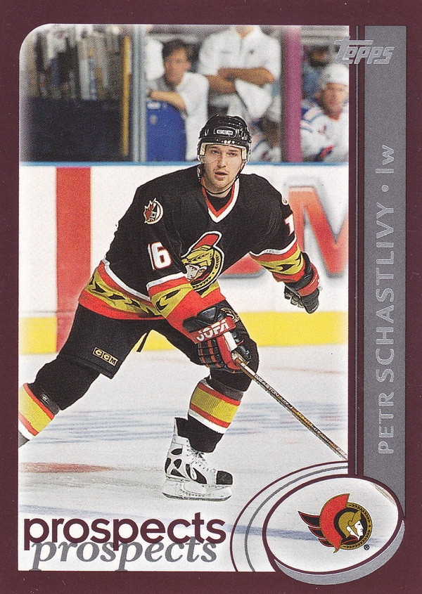 Hockey card Petr Schastlivy