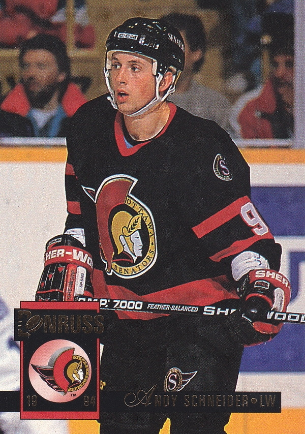 Hockey card Andy Schneider