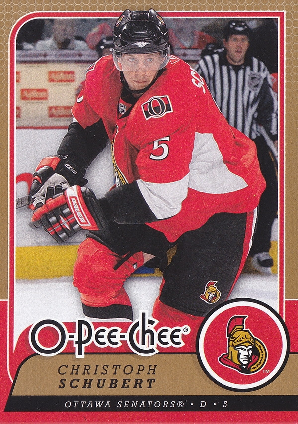 Hockey card Christoph Schubert