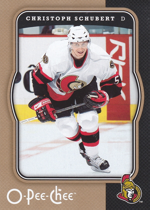Hockey card Christoph Schubert