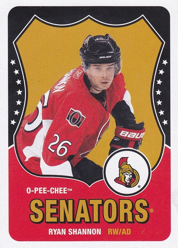 Hockey card Ryan Shannon