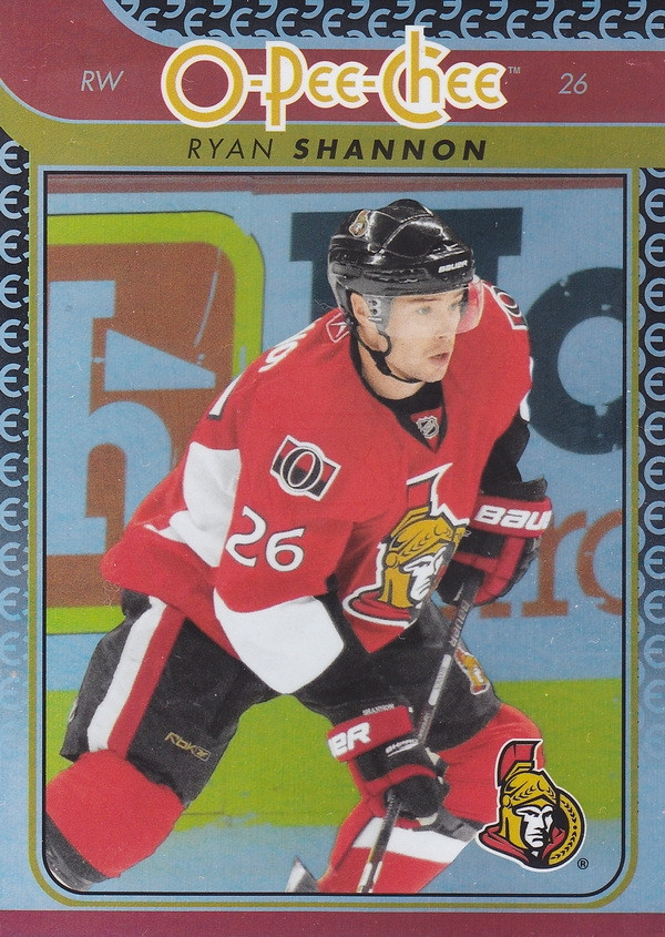 Hockey card Ryan Shannon
