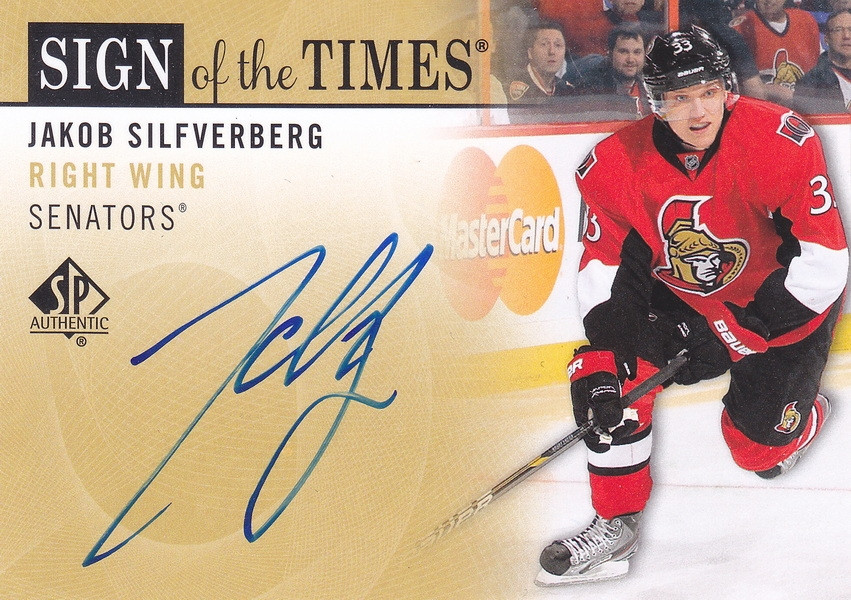 Hockey card Jakob Silfverberg