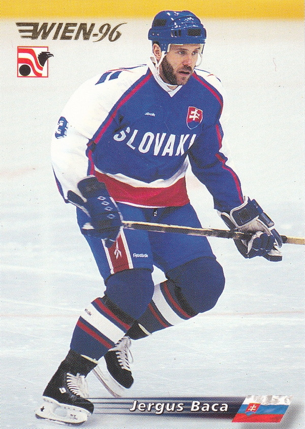 Hockey card Jergus Baca