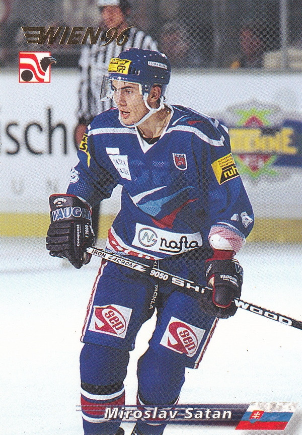 Hockey card Miroslav Satan