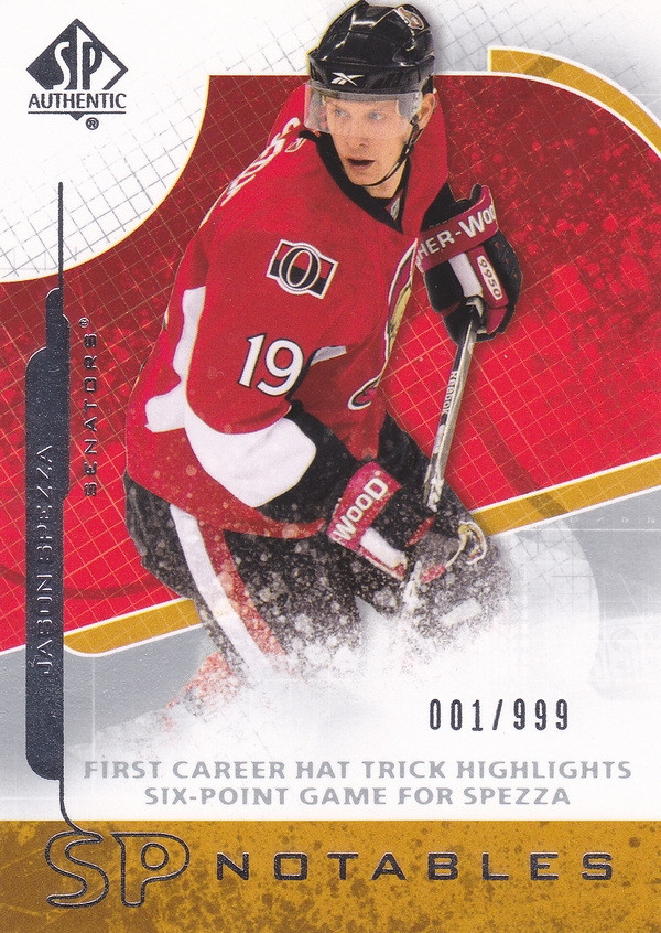 Hockey card Jason Spezza