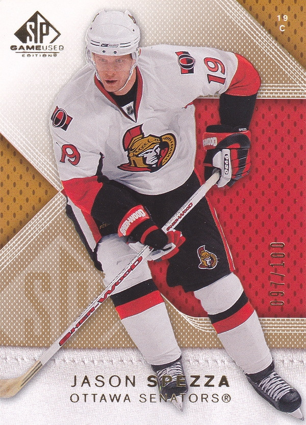 Hockey card Jason Spezza