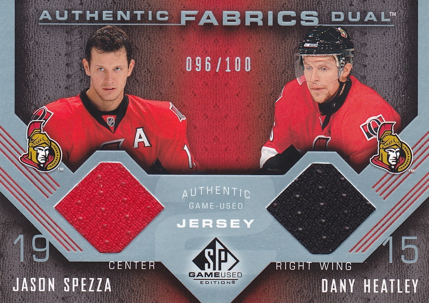 Hockey card Jason Spezza