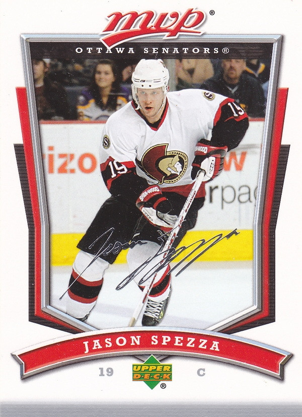 Hockey card Jason Spezza