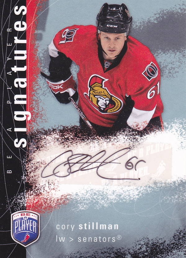 Hockey card Cory Stillman