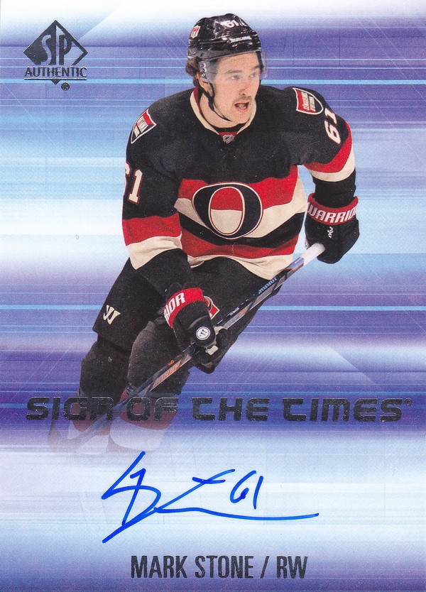 Hockey card Mark Stone