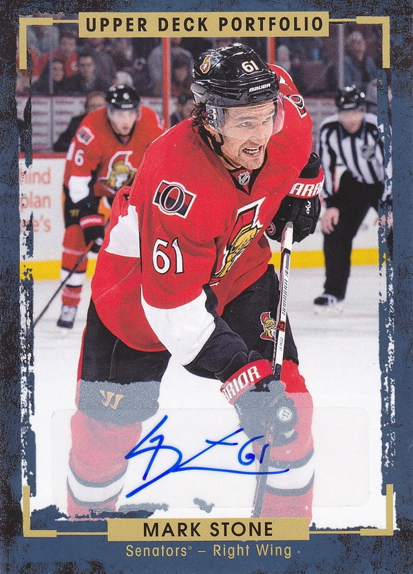 Hockey card Mark Stone
