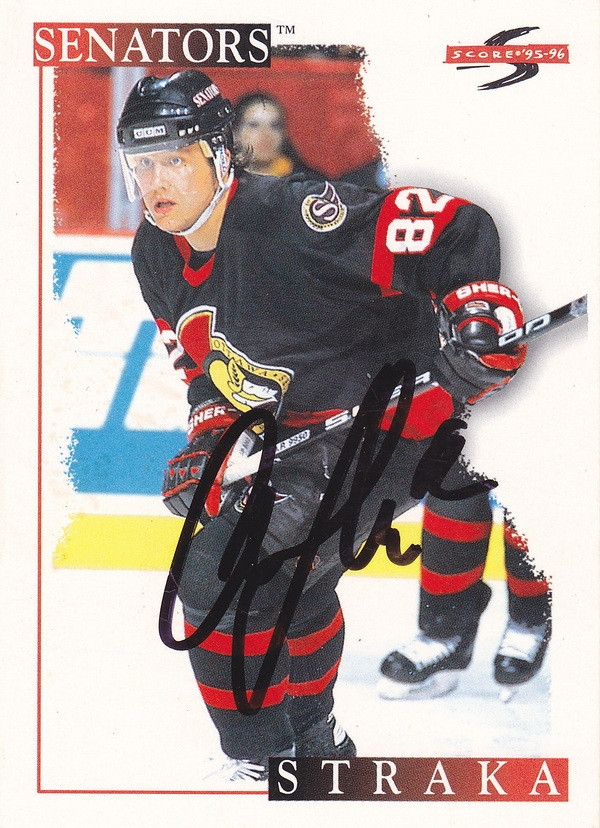 Hockey card Martin Straka