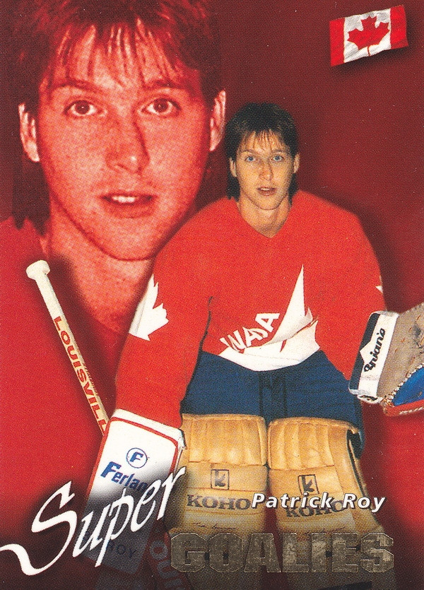 Hockey card Patrick Roy