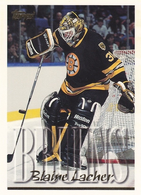 Hockey card Blaine Lacher