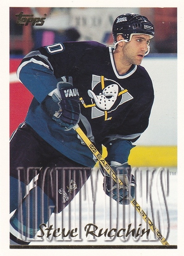 Hockey card Steve Rucchin