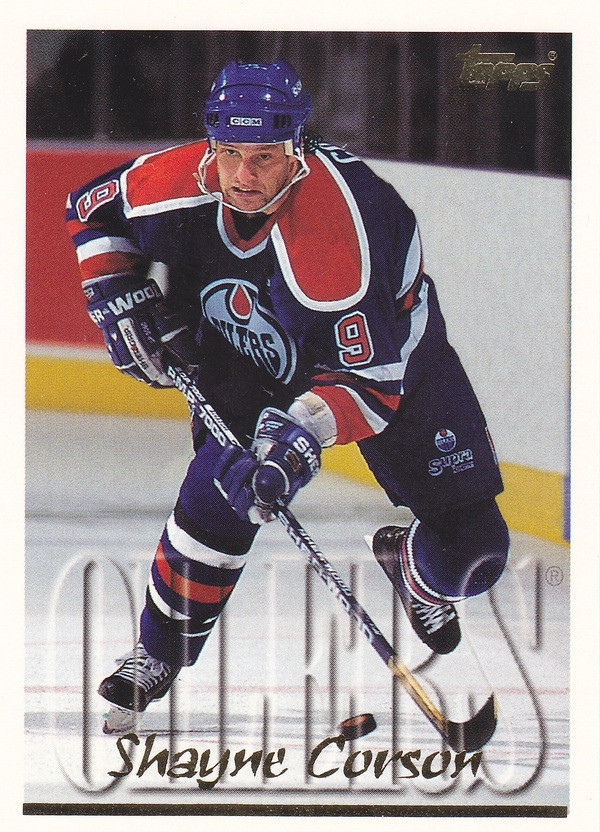 Hockey card Shayne Corson