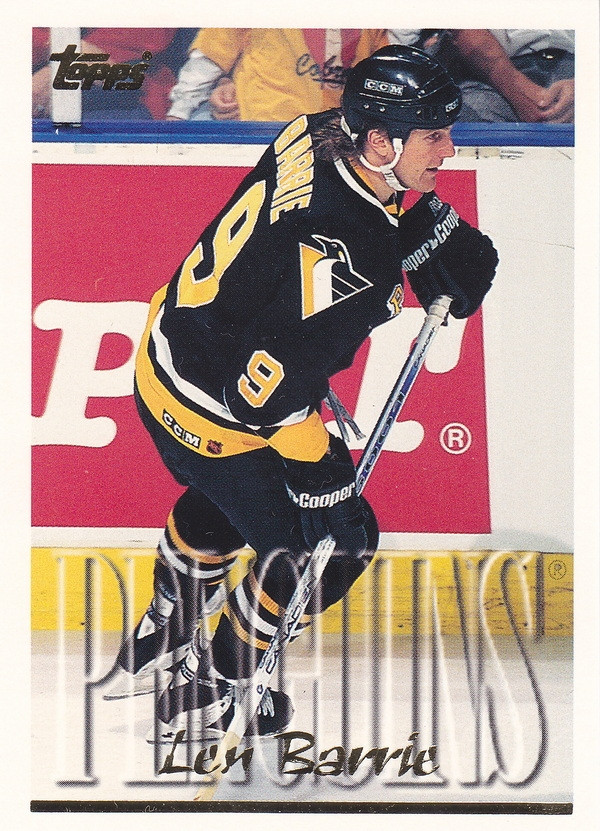 Hockey card Len Barrie