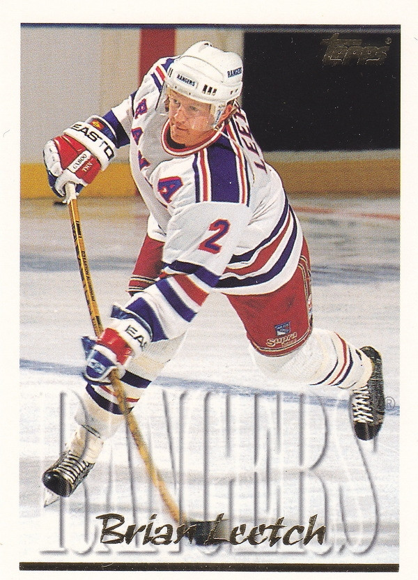 Hockey card Brian Leetch