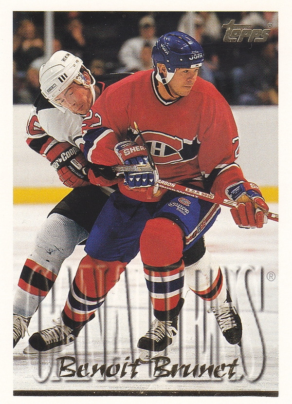 Hockey card Benoit Brunet