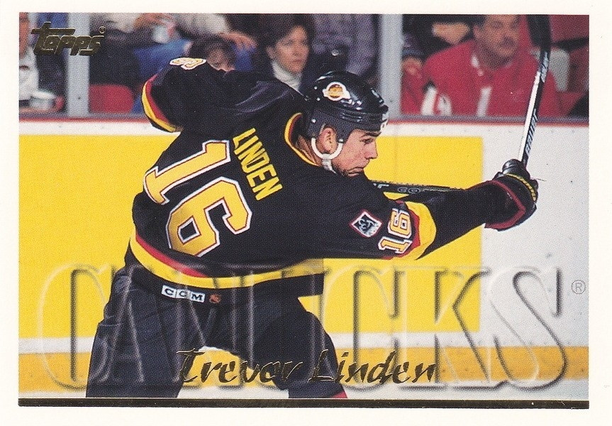 Hockey card Trevor Linden