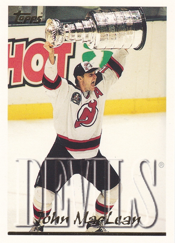 Hockey card John MacLean