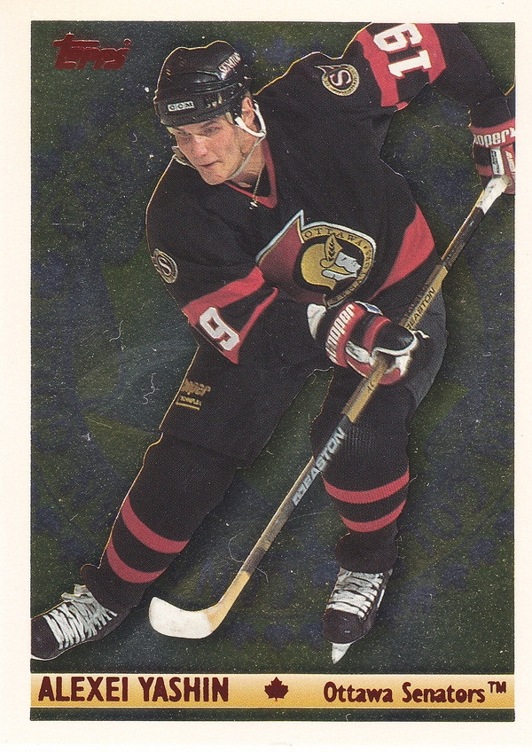Hockey card Alexei Yashin