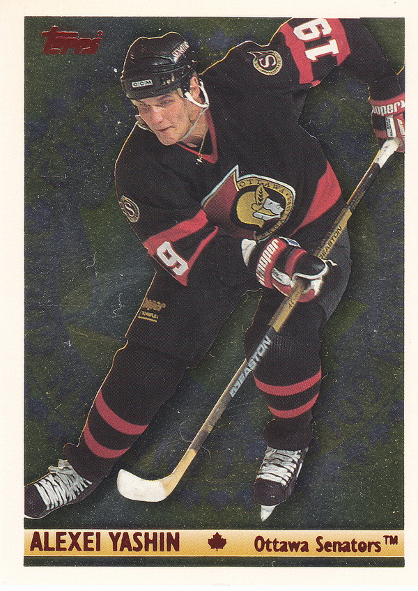 Hockey card Alexei Yashin