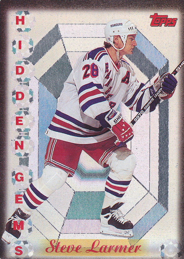 Hockey card Steve Larmer