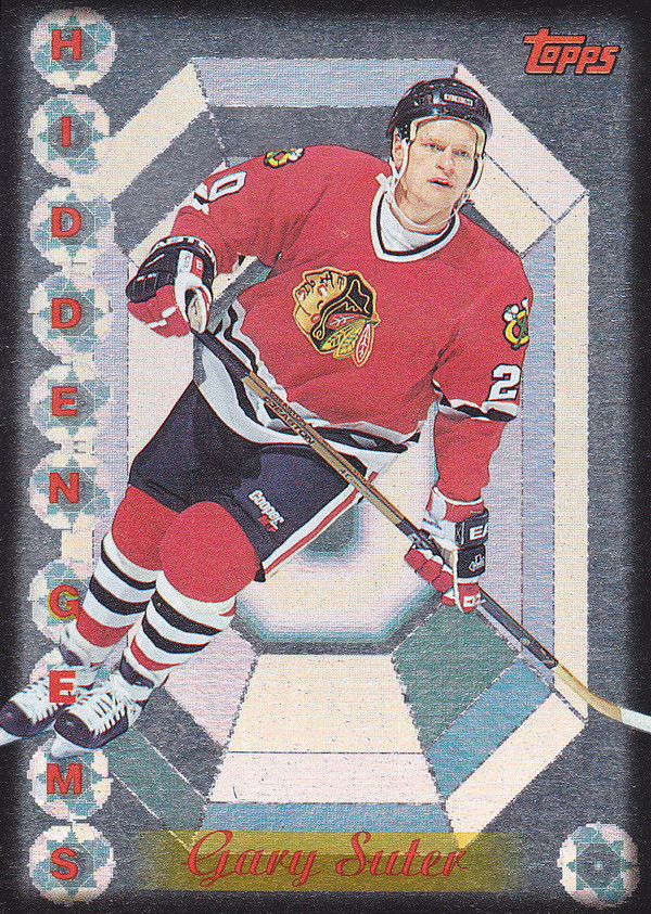 Hockey card Gary Suter