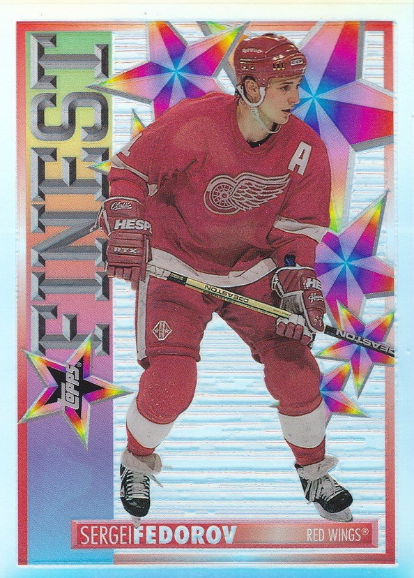 Hockey card Sergei Fedorov