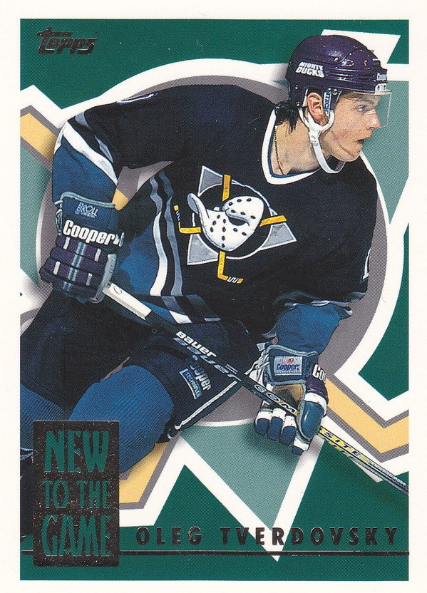Hockey card Oleg Tverdovsky